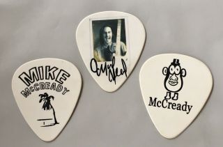 Rare Pearl Jam Mike Mccready Autographed Jumbo Picks