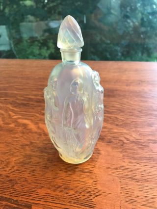 Sabino French Art Deco Nude Perfume Bottle Signed