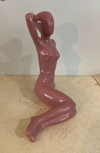 JARU FEMALE NUDE 1980 California Pottery Sculpture 3