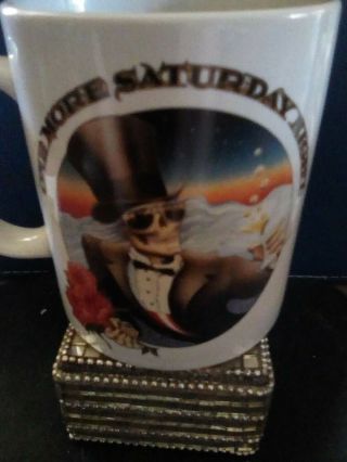 Grateful Dead One More Saturday Night Coffee Mug By Mouse Studios Rare 2