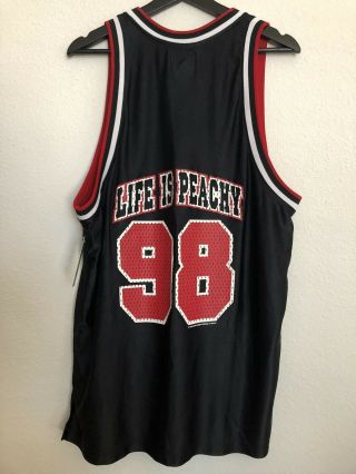 Vintage Korn Life Is Peachy Basketball Jersey Size L 1998 Giant 4