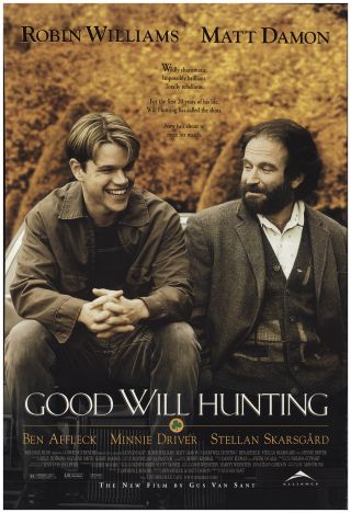 Good Will Hunting 1997 27x40 Orig Movie Poster Fff - 74122 Rolled Matt Damon
