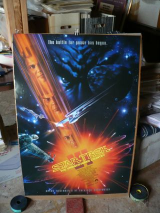 Star Trek Vi - The Undiscovered Country,  Orig Rolled 1 - Sh / Movie Poster