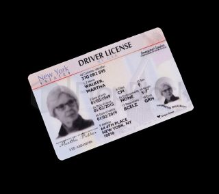 Poms: Martha Walker (diane Keaton) Hero Driver License (prop)