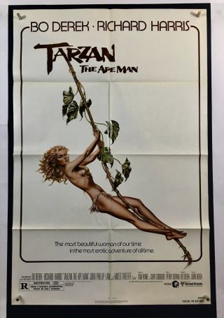 Tarzan Ape Man Movie Poster (fine, ) One Sheet 1981 Bo Derek 492
