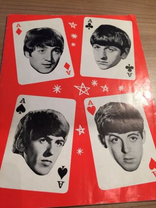 The Beatles Concert Programme Uk 1964.  Original/complete.  Vgc