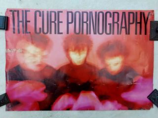 The Cure Pornography Poster 1982