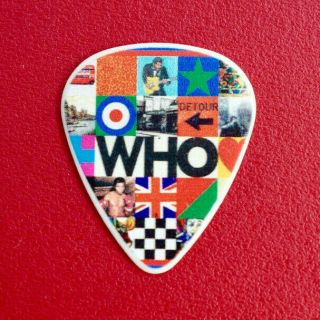 The Who - Rare Pete Townshend Guitar Pick " Who " Album Artwork 2019