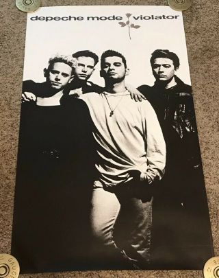 1990 Depeche Mode - Violator Promo Poster 2,  20x35
