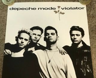 1990 Depeche Mode - Violator Promo Poster 2,  20x35 3