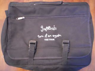 Genesis Turn It On Again 2007 Tour Messenger Laptop Bag Peter Gabriel
