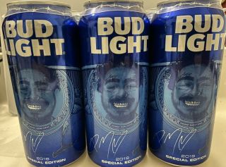 Post Malone Exclusive Bud Light 6 Pack Cans Posty 2019 Special Edition
