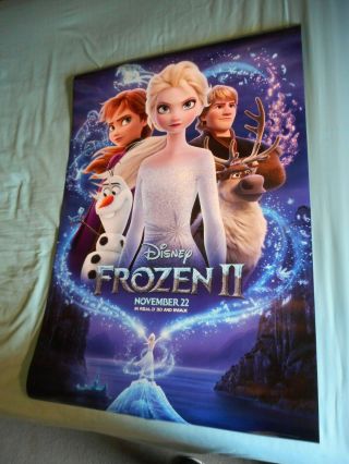 Walt Disney ' s FROZEN 2 official movie poster one sheet DS 27 