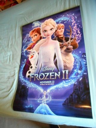 Walt Disney ' s FROZEN 2 official movie poster one sheet DS 27 