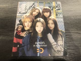 Bvndit Be Ambitious Autograph All Member Signed Promo Album Kpop Rare
