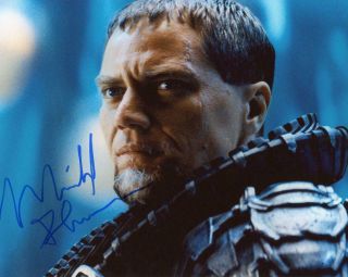 Michael Shannon " Man Of Steel " Autograph Signed 8x10 Photo B