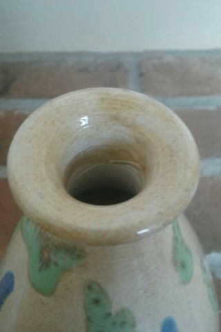ALDO LONDI BITOSSI Pottery Made in Italy Mid - Century 1960 ' s Vase Impressed Mark 8