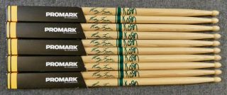 Korn Ray Luzier Pro - Mark Collectable Signature Tour Drum Sticks (5 Pairs)