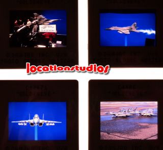 Goldeneye - James Bond - Derek Meddings Model Fx - 4 X 35mm Slides