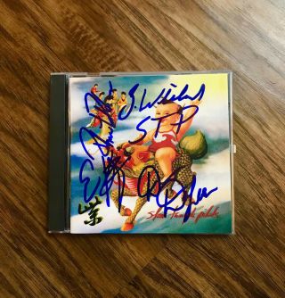 Signed Cd Purple Stone Temple Pilots Scott Weiland Tiny Music No.  4 Shangri - La