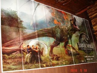 Jurassic World : Fallen Kingdom 6 Six Sheet Giant 52 " X 106 " Poster