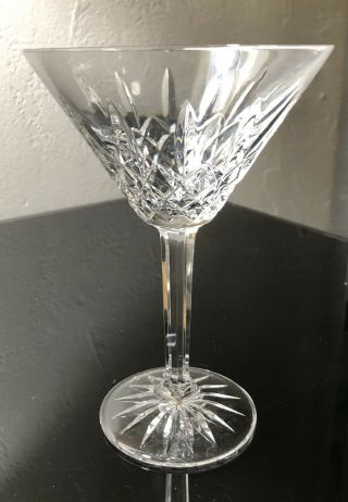 Waterford Crystal Lismore 8 Oz Martini Glass Goblet