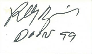 Robby Krieger The Doors Jim Morrison Hand Signed Autographed Card