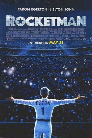 Rocketman Regular Double Sided Movie Poster 27x40