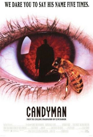 Candyman 1992 Theatrical Movie Poster Virginia Madson,  Tony Todd