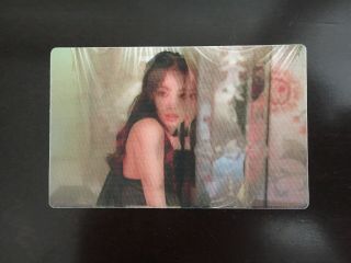 Blackpink Jennie Solo Special Edition Ktown4u Lenticular Photocard