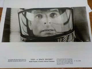 " 2001: A Space Odyssey " Stanley Kubrick - 1968 B&w Still From Movie
