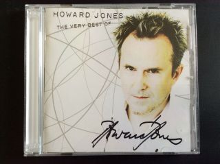 Howard Jones Singer/songwriter Autograph Signed Very Best Of & More 2 Cd Set