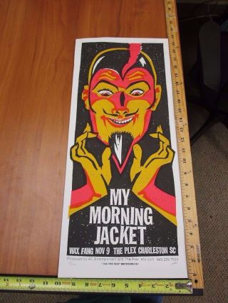 2006 Rock Roll Concert Poster My Morning Jacket Print Mafia S/n 100