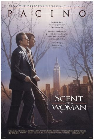 Scent Of A Woman 1992 27x40 Orig Movie Poster Fff - 69108 Rolled Al Pacino