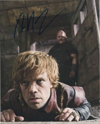 Peter Dinklage Game Of Thrones Signed Autographed 8x10 Photo J364