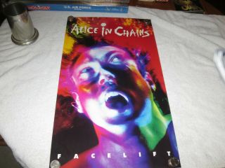 Alice In Chains Promo Facelift Poster