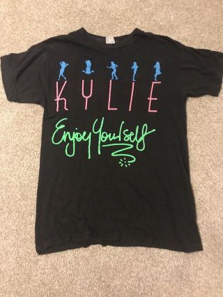 Official Kylie Minogue Tour T - Shirt Enjoy Yourself Tour 1990