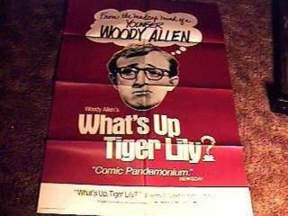 Whats Up Tiger Lily Movie Poster Rr78 Woody Allen
