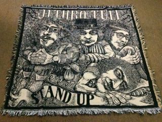 Stand Up Jethro Tull Throw Blanket
