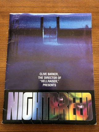 Clive Barker’s Nightbreed Press Kit