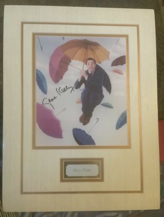Gene Kelly Singin - In - The - Rain Color Autograph W