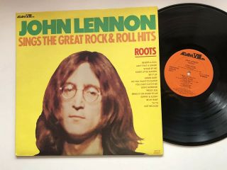 John Lennon Lp Roots Sings The Great Rock & Roll Hits