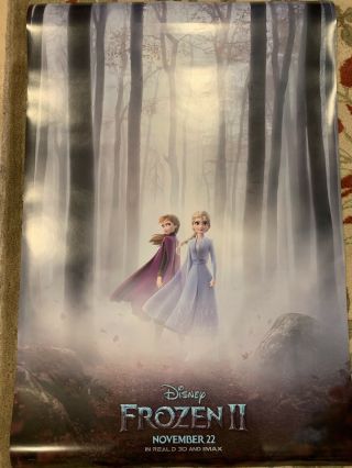 Frozen Ii 2 - Ds Movie Poster - D/s 27x40 - 2019 Style B