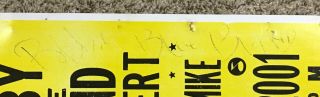 2001 signed Bobby Blue Bland concert poster Kansas City 2