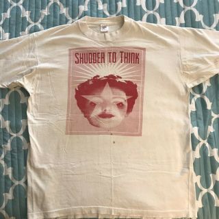Shudder To Think Xl T Shirt Vintage Rare Washington Dc Hardcore Dischord Indie