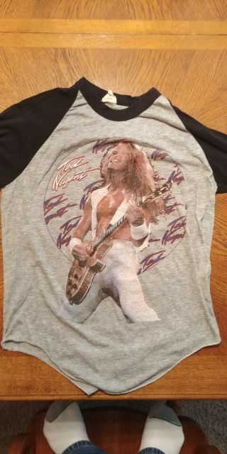 Ted Nugent Official Penetration Tour 84 Concert Jersey.