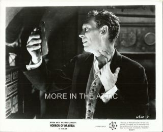 Christopher Lee Peter Cushing Hammer Horror Of Dracula Orig Film Still 1