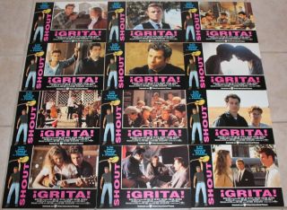 John Travolta Shout Spanish Lobby Card Set 12 Heather Graham Jamie Walters