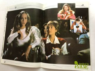 Japanese ｍovie Program Pamphlet ”Touched by Love”,  1980,  Diane Lane 6