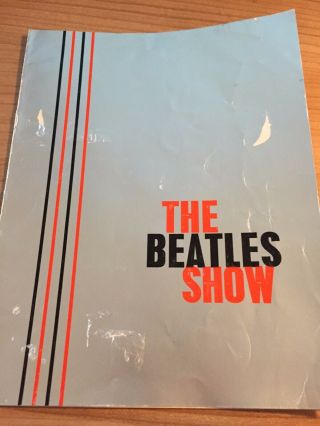 The Beatles Show 1963 Concert Tour Programme